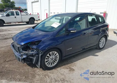 2017 Ford C-Max Hybrid Se z USA, uszkodzony, nr VIN 1FADP5AU7HL116159